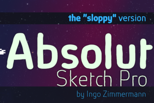 Absolut Pro Sketch: The Modern Font for Crafters