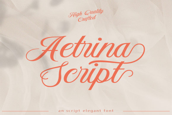 Aetrina Script: A Timeless Handwritten Typeface for Editors
