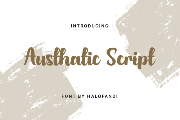 Austhatic Script: A Timeless Handwritten Font Review