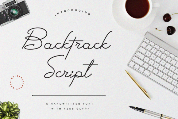 Backtrack Script: An Elegant Handwritten Typeface