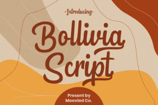 Bollivia Script: A Premium Handwritten Font Review