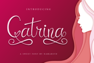 Catrina Script: A Romantic Font for Web Design