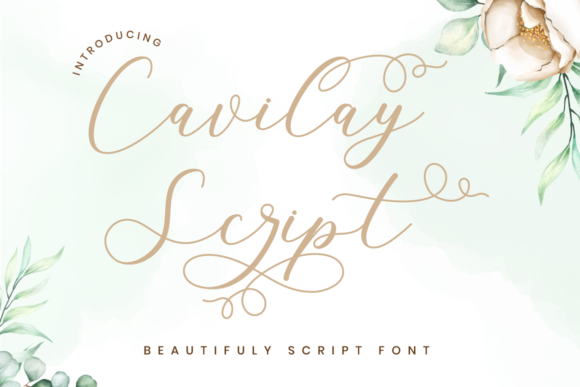Cavilay Script: The Elegant Font for Branding