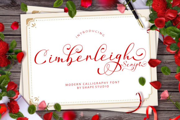 Cimberleigh Script: A Premium Font for Elegant Branding