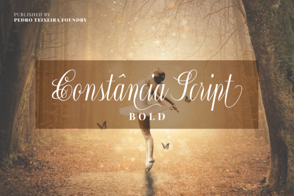 Constância Script: Elegant Handwritten Font for Crafts