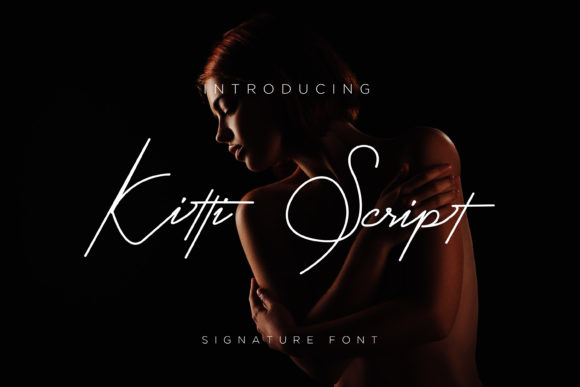 Kitti Script: A Cute Signature Font for Editors