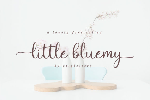 Little Bluemy: A Playful Script Font for Brands