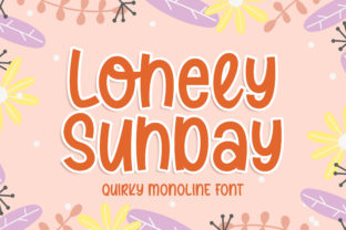 Lonely Sunday: A Whimsical Script for Modern Branding