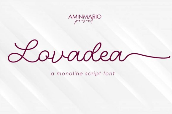 Lovadea: A Premium Script Handwritten Font for Web Design