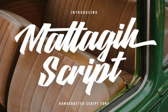 Matlagih Script: A Bold Handwritten Font for Web Design