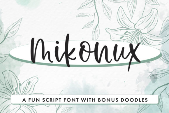 Mikonux a Fun Script with Doodles Review