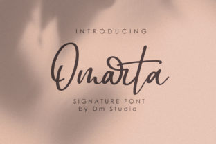 Omarta: The Modern Script Font for Campaigns