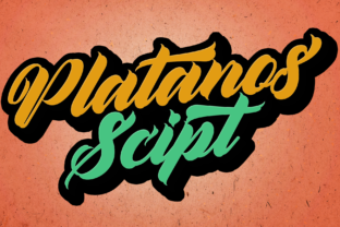 Platanos: The Bold Script Font for Campaigns