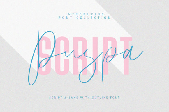 Puspa Script: The Duo Font for Campaigns