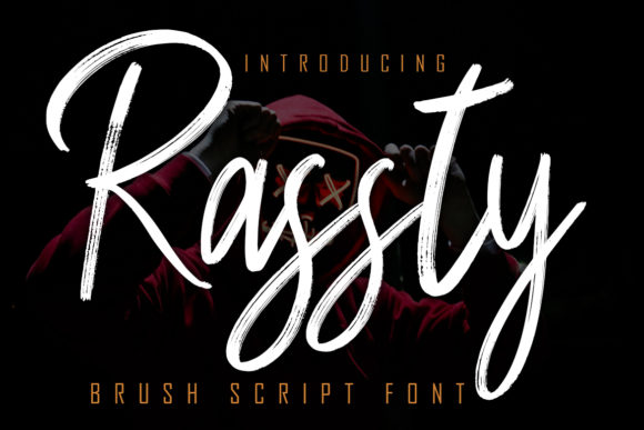 Rassty Brush Script for Campaigns and Branding