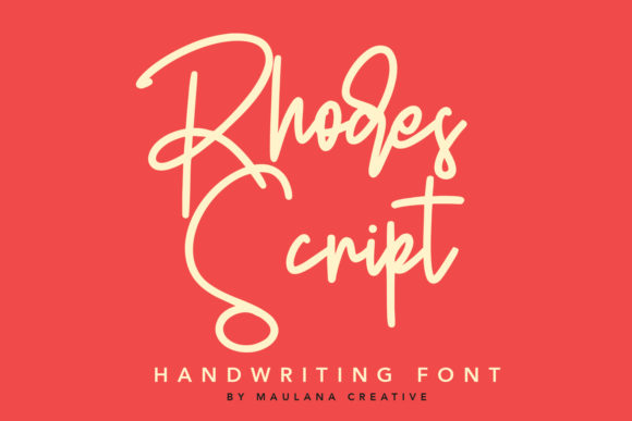 Rhodes Script: A Maker’s Review of This Elegant Font