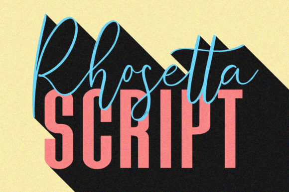 Rhosetta Script: A Versatile Duo Font for Web Design