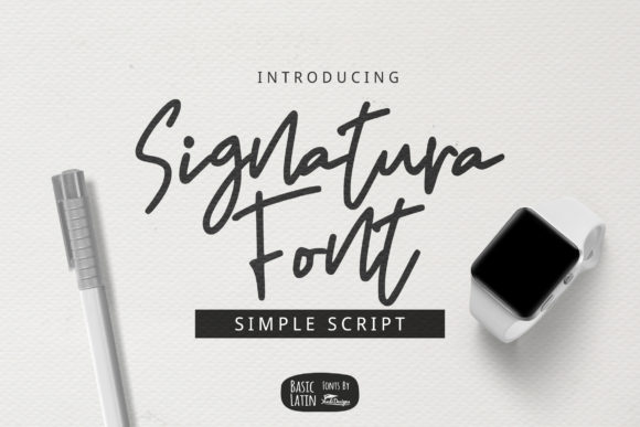 Signatura Script: A Premium Handwritten Font Review