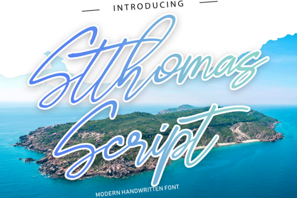 Stthomas Script: An Elegant Handwritten Font for Branding
