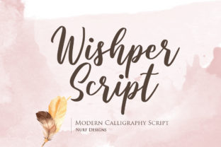 Wishper Script: A Cute Handwritten Font for Crafters